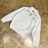 WD "Greatness" Quarterzip in Heather Grey