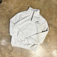 WD "Greatness" Quarterzip in Heather Grey