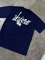 WD "Signature" Tee In Navy Blue