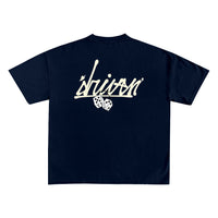 WD "Signature" Tee In Navy Blue